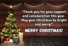 Merry Christmas Wishes for Coworkers 2024