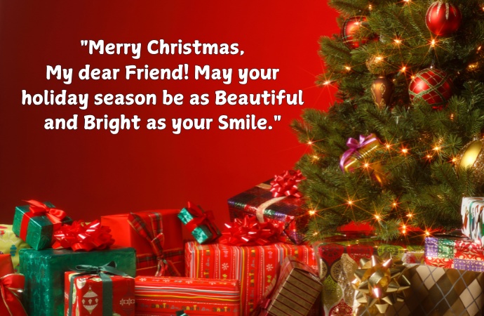 Merry Christmas Wishes for Friends 2024