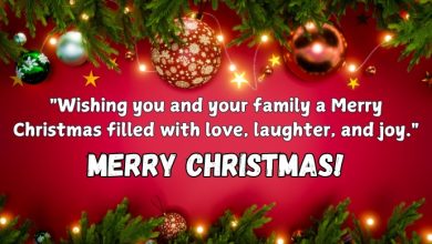 Merry Christmas to You and Your Family Wishes 2024